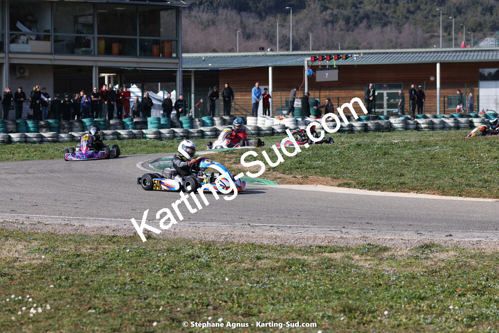 04 & 05/03/2023 : 1ère manche du Championnat du Sud à Alès (photos Stéphane Agnus) 2023 — karting