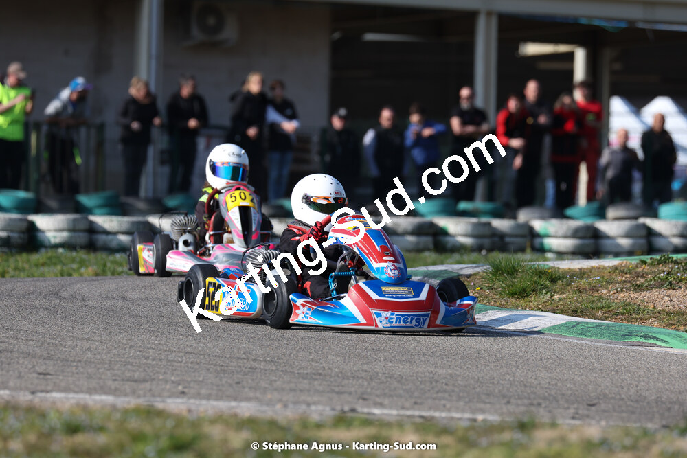 Arthur BENOIT — 04 & 05/03/2023 : 1ère manche du Championnat du Sud à Alès (photos Stéphane Agnus) 2023 — karting