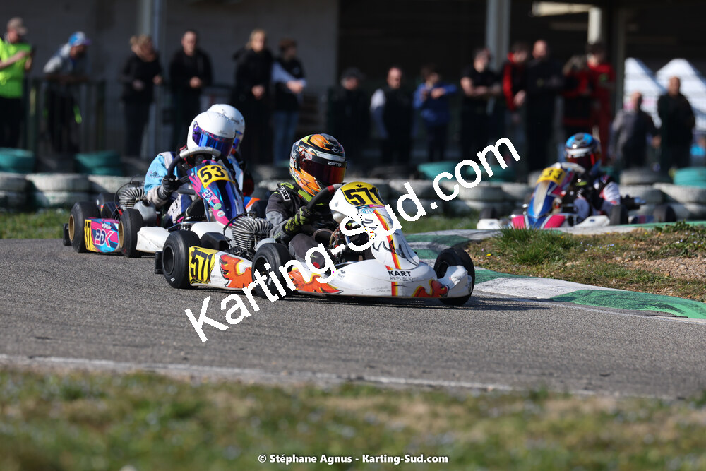 04 & 05/03/2023 : 1ère manche du Championnat du Sud à Alès (photos Stéphane Agnus) 2023 — karting