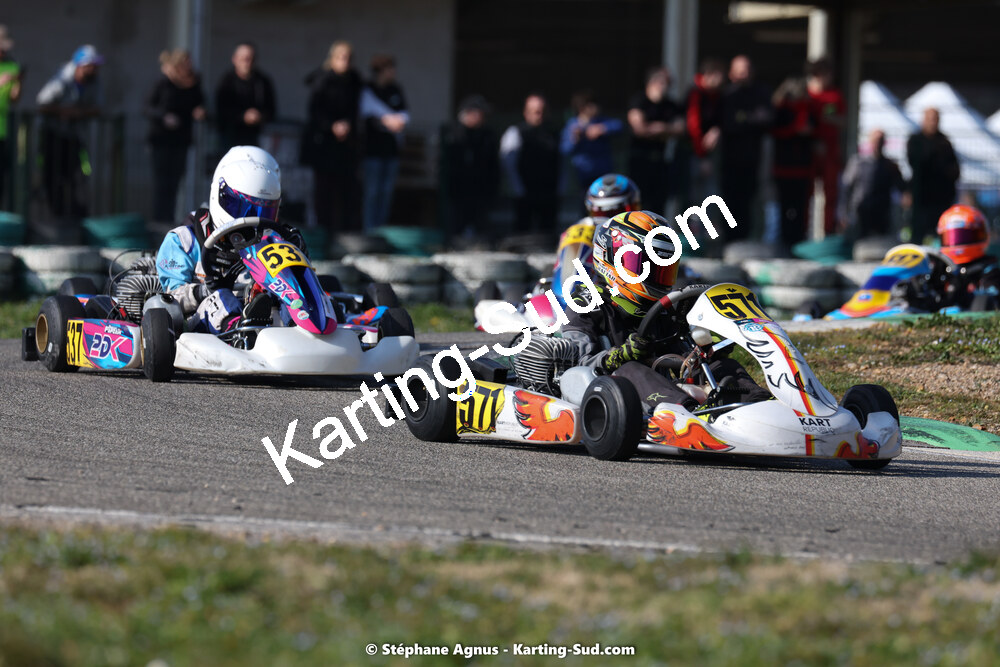 04 & 05/03/2023 : 1ère manche du Championnat du Sud à Alès (photos Stéphane Agnus) 2023 — karting
