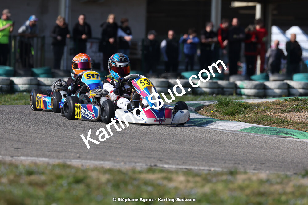 04 & 05/03/2023 : 1ère manche du Championnat du Sud à Alès (photos Stéphane Agnus) 2023 — karting