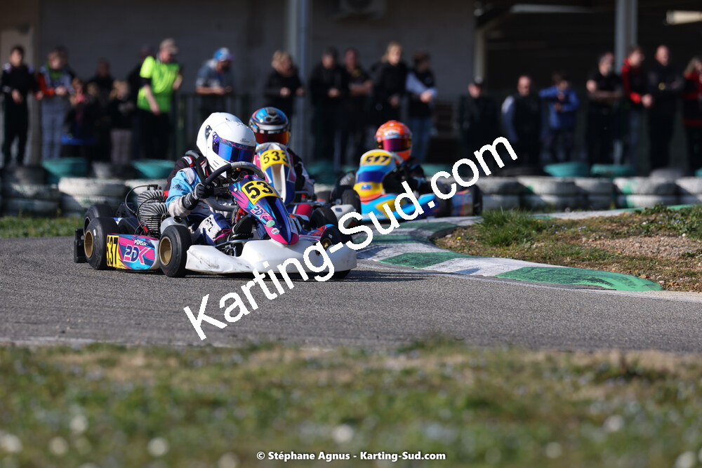 04 & 05/03/2023 : 1ère manche du Championnat du Sud à Alès (photos Stéphane Agnus) 2023 — karting
