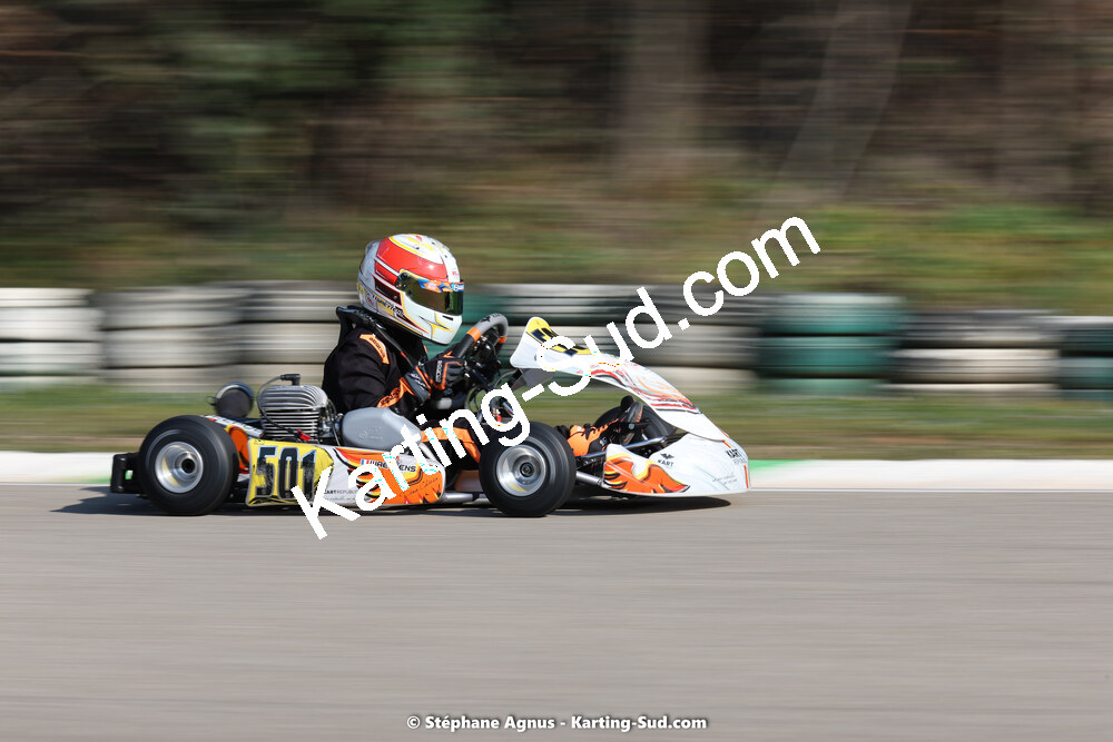 04 & 05/03/2023 : 1ère manche du Championnat du Sud à Alès (photos Stéphane Agnus) 2023 — karting