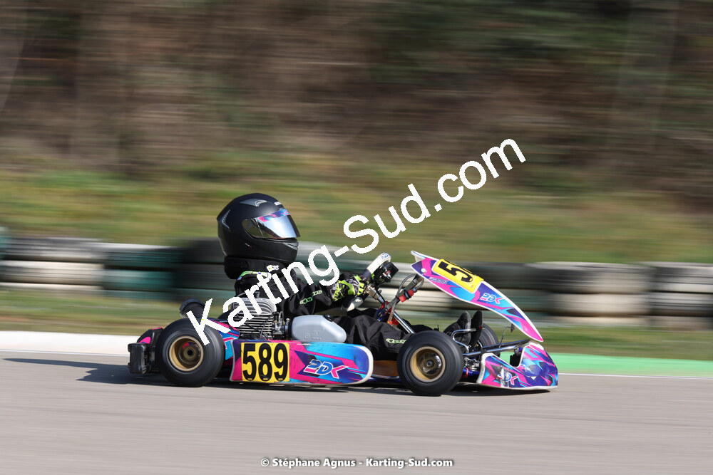 04 & 05/03/2023 : 1ère manche du Championnat du Sud à Alès (photos Stéphane Agnus) 2023 — karting