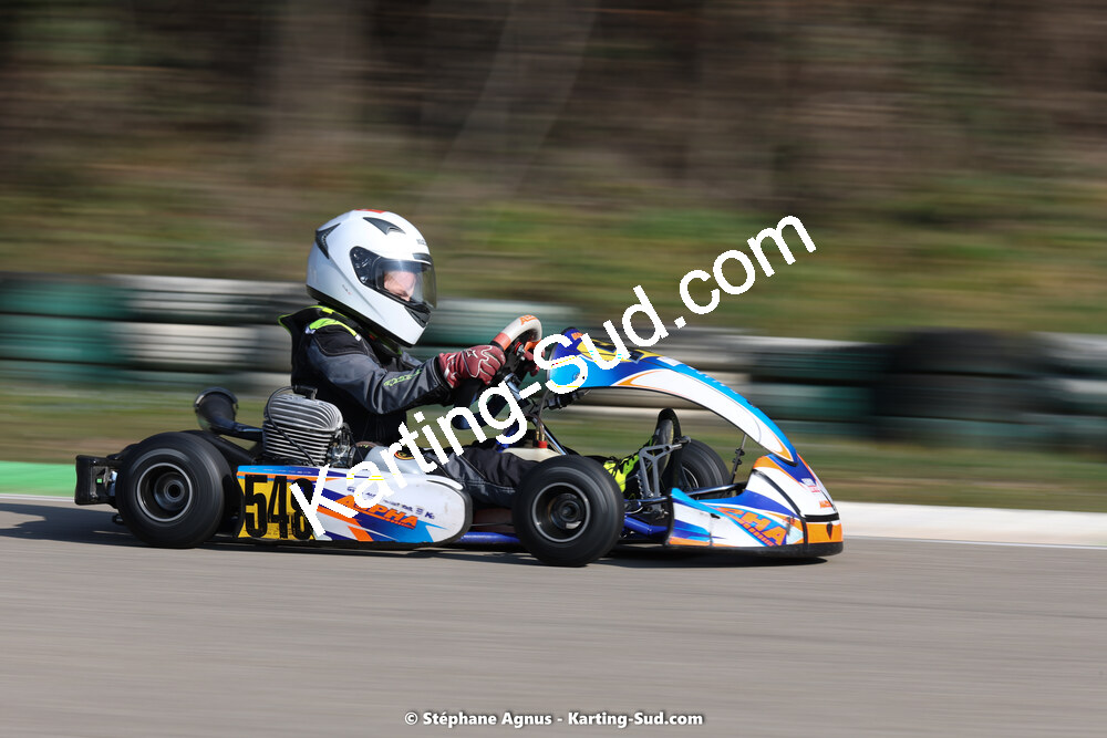04 & 05/03/2023 : 1ère manche du Championnat du Sud à Alès (photos Stéphane Agnus) 2023 — karting