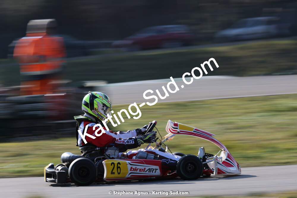 Quentin PAGES — 04 & 05/03/2023 : 1ère manche du Championnat du Sud à Alès (photos Stéphane Agnus) 2023 — karting