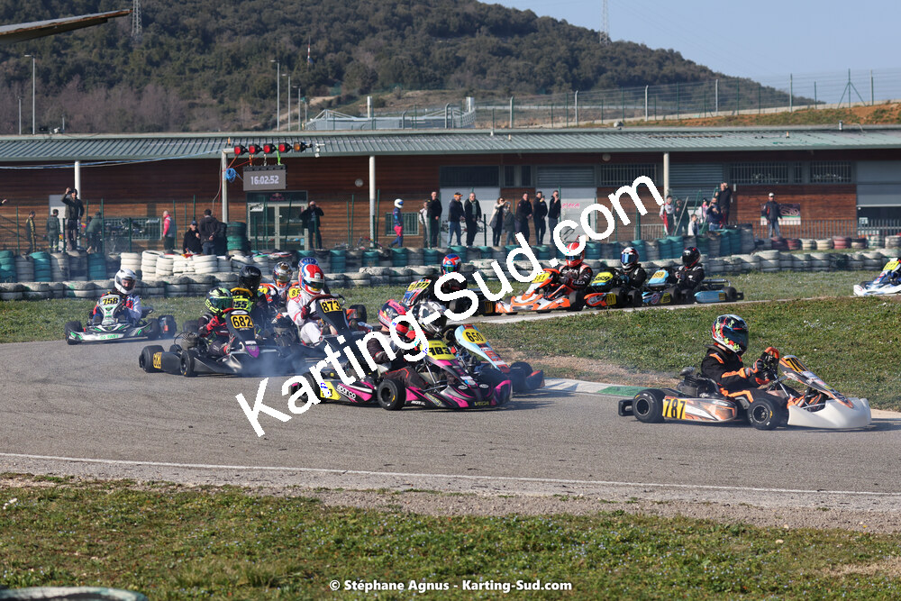 04 & 05/03/2023 : 1ère manche du Championnat du Sud à Alès (photos Stéphane Agnus) 2023 — karting