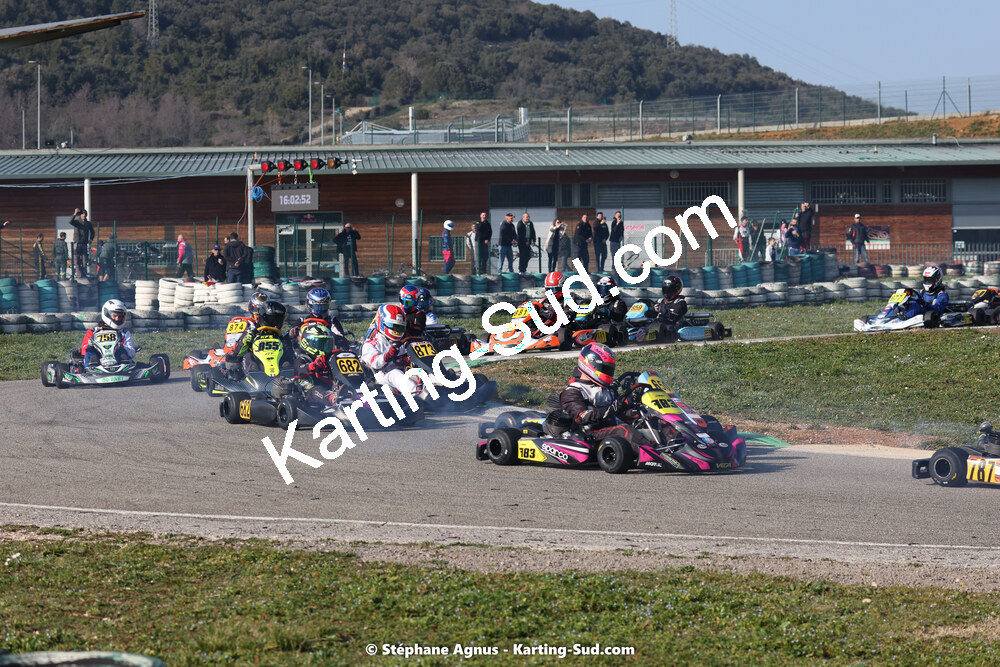 04 & 05/03/2023 : 1ère manche du Championnat du Sud à Alès (photos Stéphane Agnus) 2023 — karting