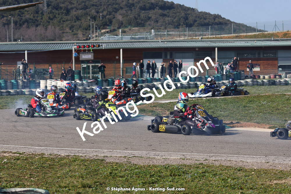 04 & 05/03/2023 : 1ère manche du Championnat du Sud à Alès (photos Stéphane Agnus) 2023 — karting