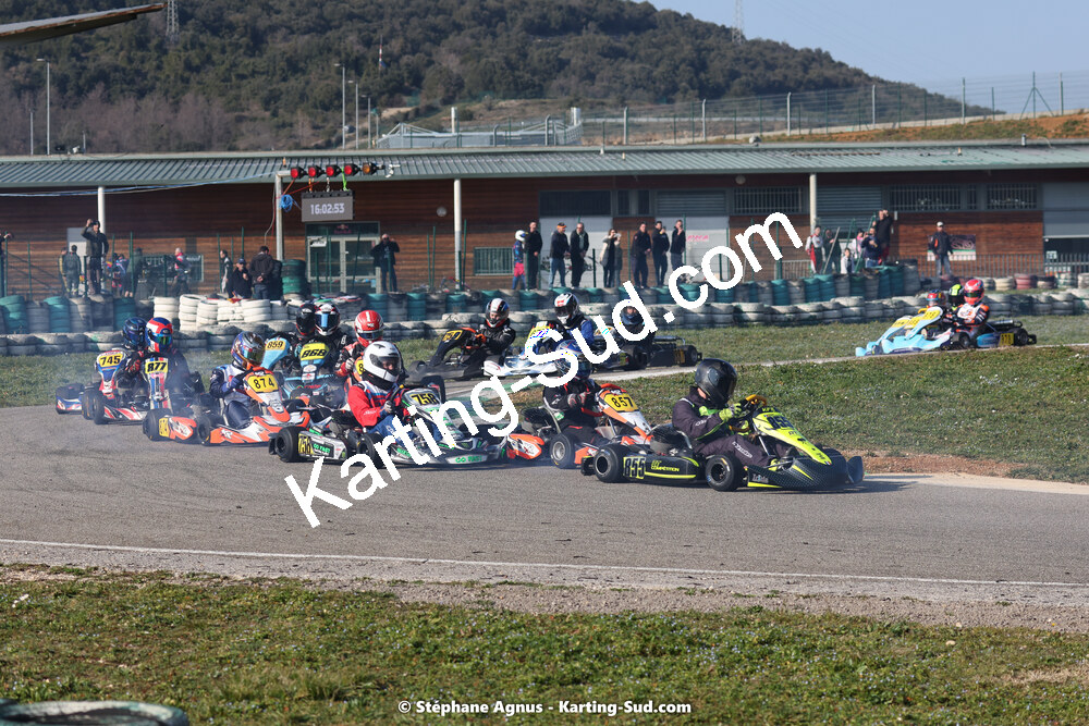 04 & 05/03/2023 : 1ère manche du Championnat du Sud à Alès (photos Stéphane Agnus) 2023 — karting