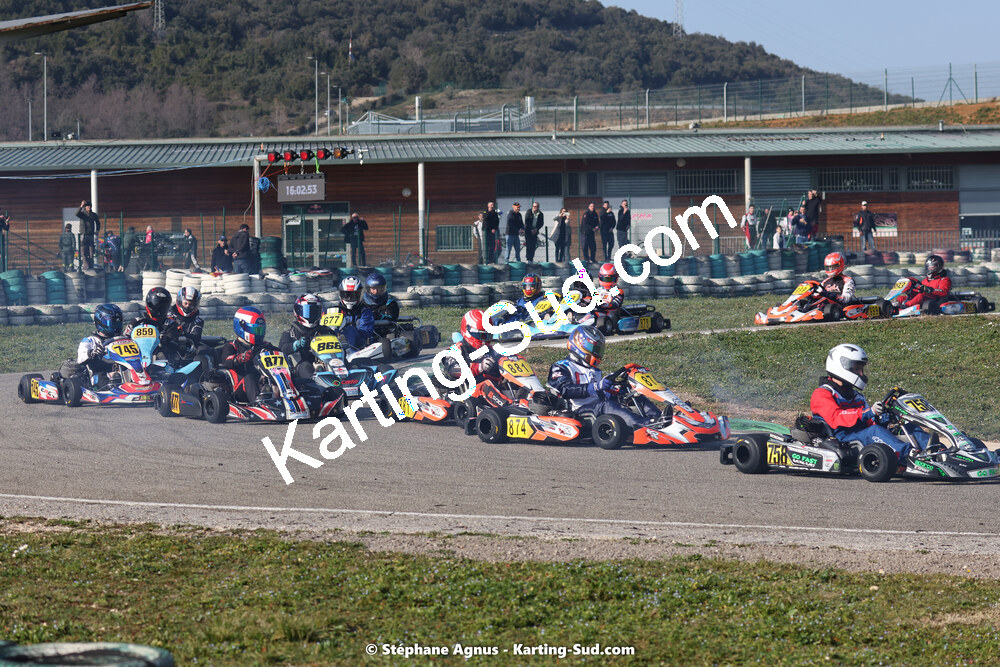 04 & 05/03/2023 : 1ère manche du Championnat du Sud à Alès (photos Stéphane Agnus) 2023 — karting
