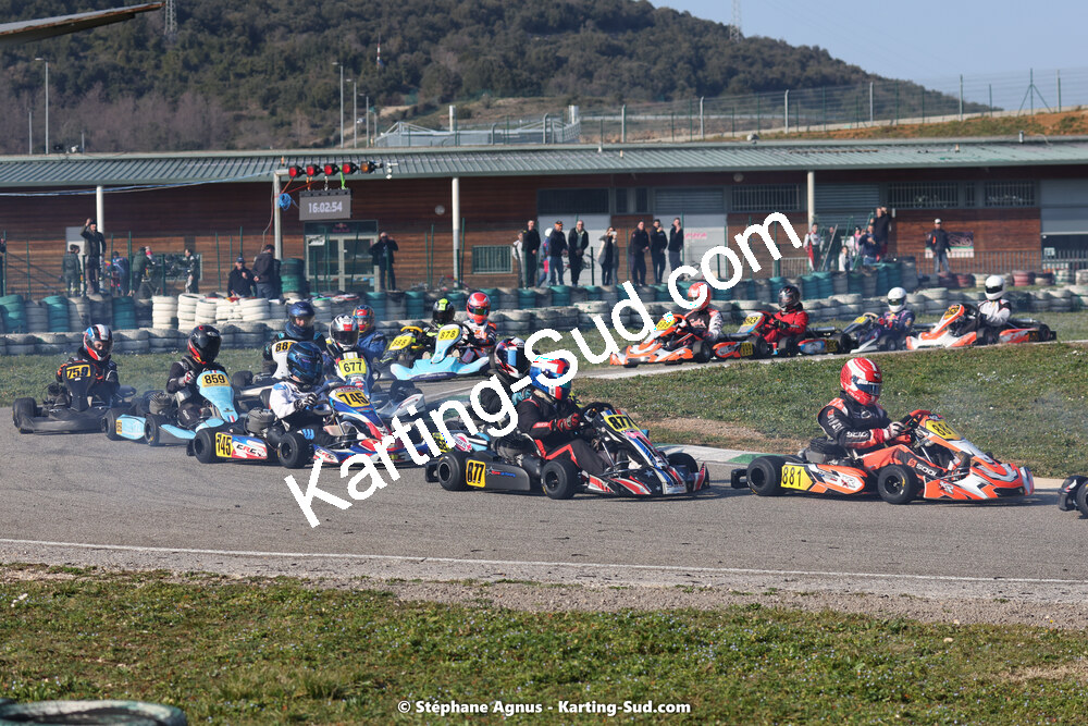 04 & 05/03/2023 : 1ère manche du Championnat du Sud à Alès (photos Stéphane Agnus) 2023 — karting