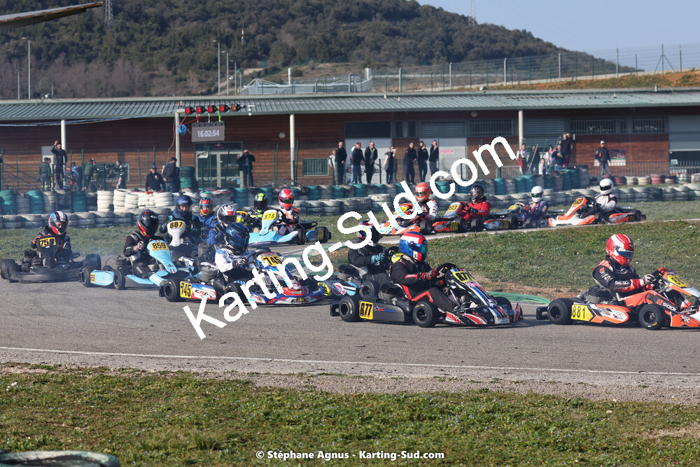 04 & 05/03/2023 : 1ère manche du Championnat du Sud à Alès (photos Stéphane Agnus) 2023 — karting