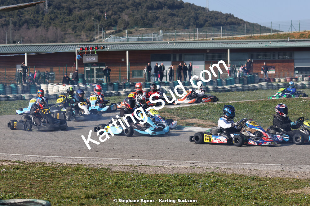 04 & 05/03/2023 : 1ère manche du Championnat du Sud à Alès (photos Stéphane Agnus) 2023 — karting