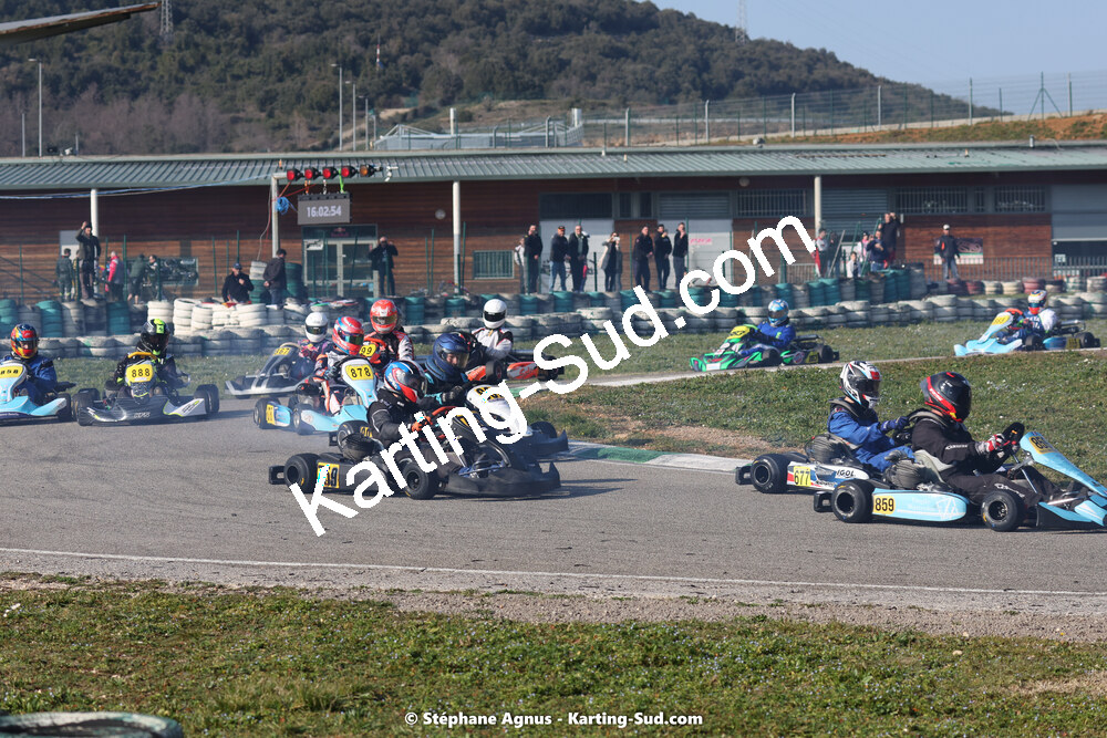 04 & 05/03/2023 : 1ère manche du Championnat du Sud à Alès (photos Stéphane Agnus) 2023 — karting