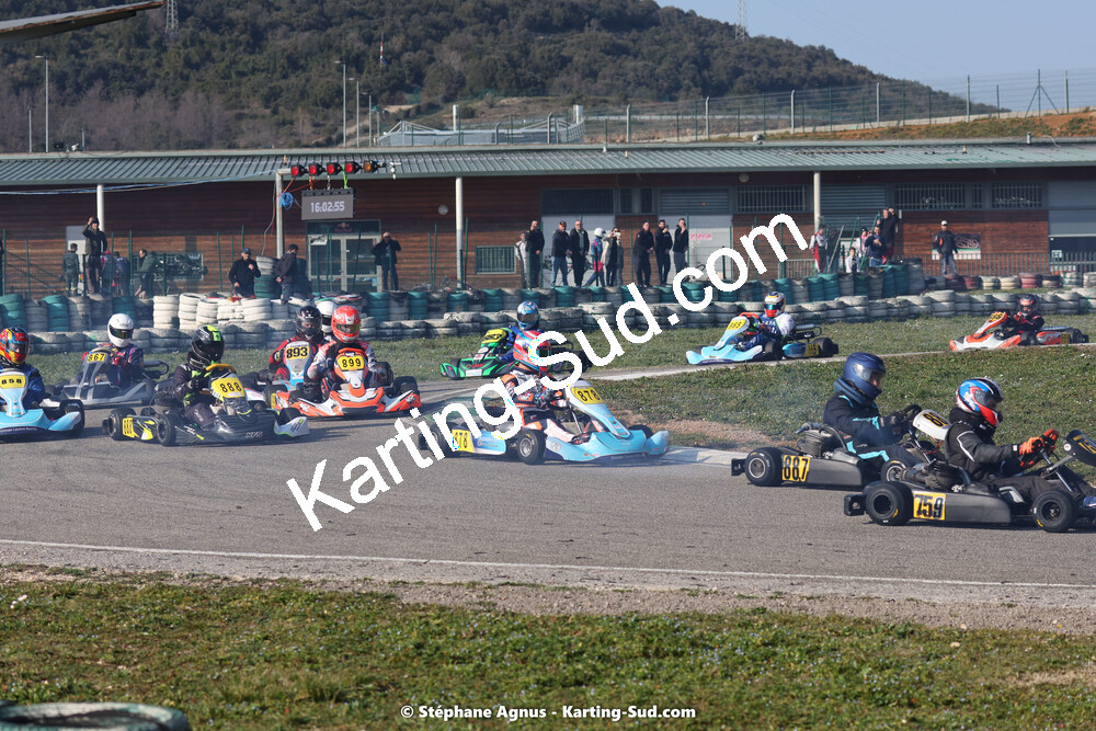04 & 05/03/2023 : 1ère manche du Championnat du Sud à Alès (photos Stéphane Agnus) 2023 — karting