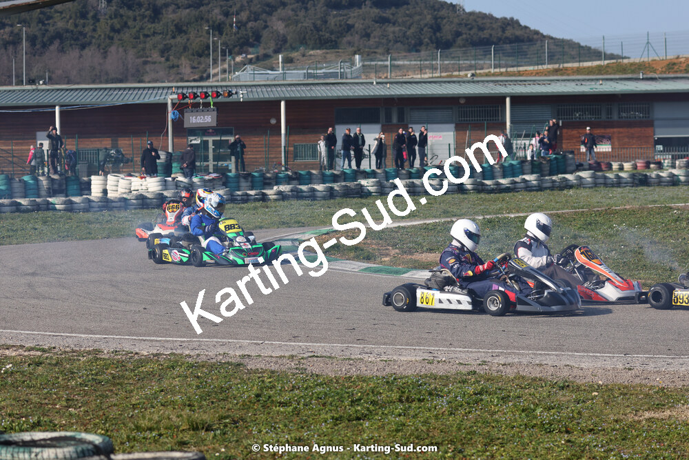 04 & 05/03/2023 : 1ère manche du Championnat du Sud à Alès (photos Stéphane Agnus) 2023 — karting