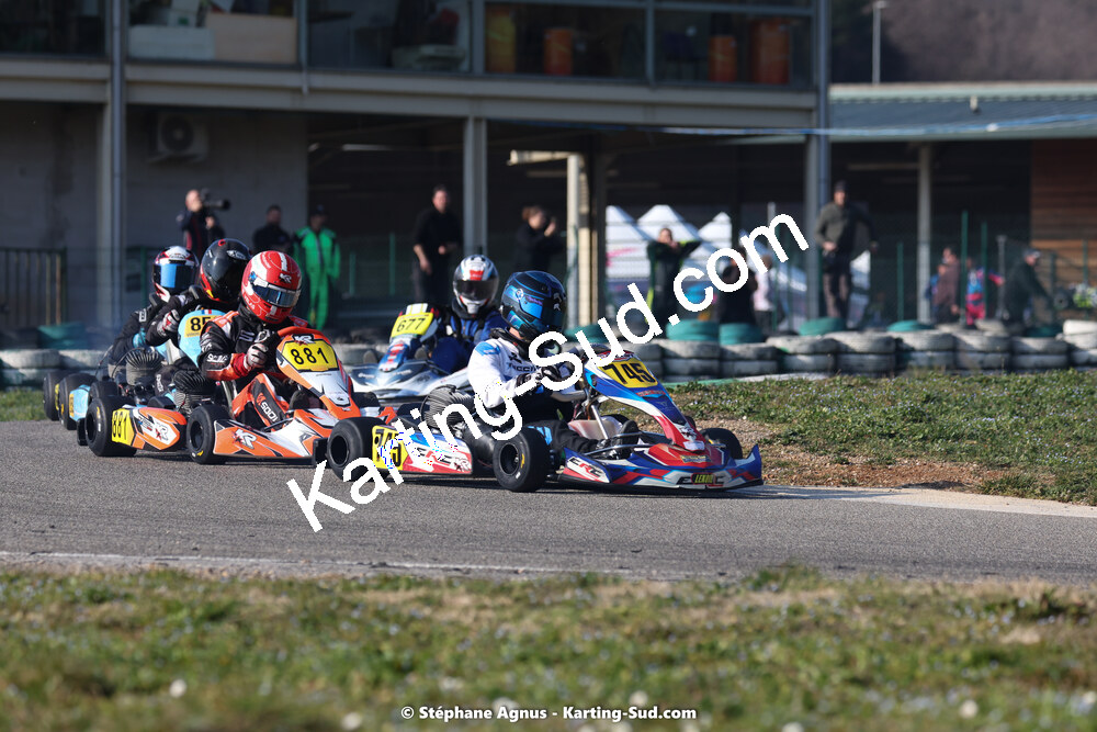 04 & 05/03/2023 : 1ère manche du Championnat du Sud à Alès (photos Stéphane Agnus) 2023 — karting
