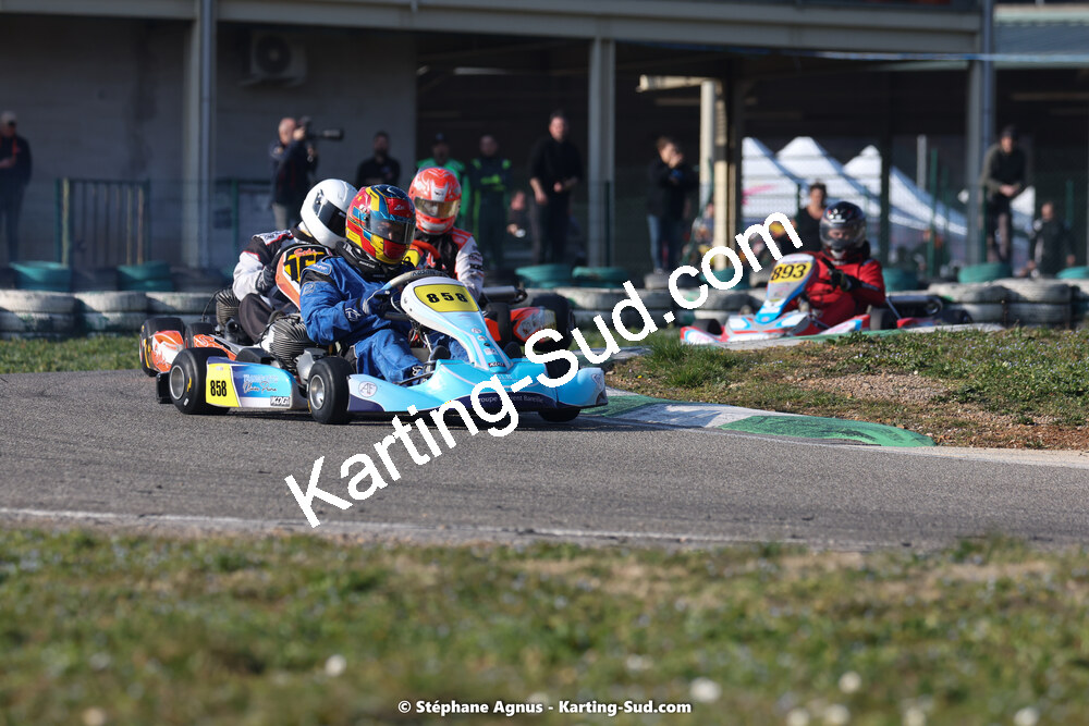 04 & 05/03/2023 : 1ère manche du Championnat du Sud à Alès (photos Stéphane Agnus) 2023 — karting