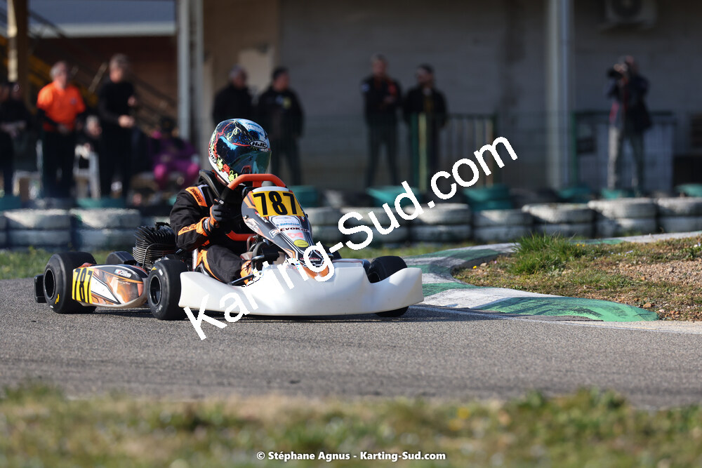 04 & 05/03/2023 : 1ère manche du Championnat du Sud à Alès (photos Stéphane Agnus) 2023 — karting