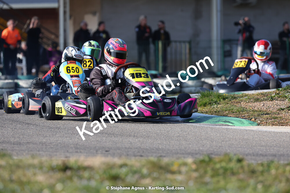 04 & 05/03/2023 : 1ère manche du Championnat du Sud à Alès (photos Stéphane Agnus) 2023 — karting