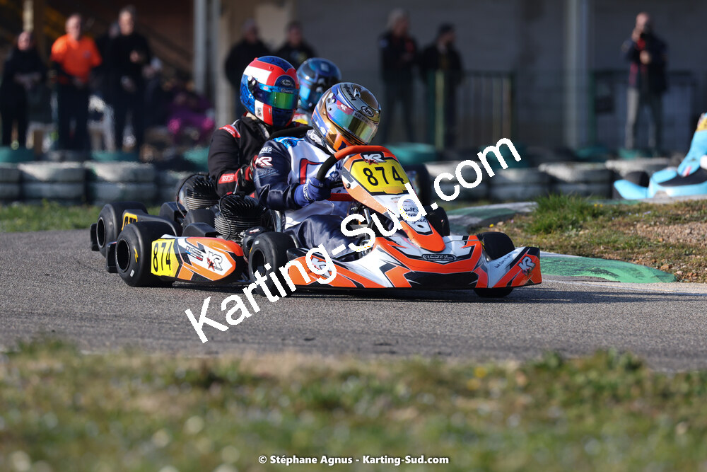 Anthony GOURGEON — 04 & 05/03/2023 : 1ère manche du Championnat du Sud à Alès (photos Stéphane Agnus) 2023 — karting