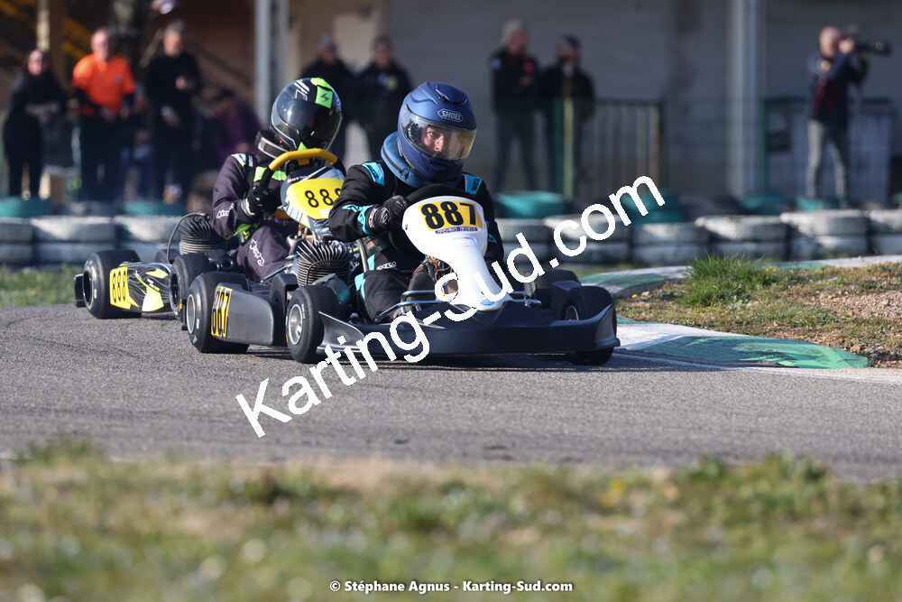 04 & 05/03/2023 : 1ère manche du Championnat du Sud à Alès (photos Stéphane Agnus) 2023 — karting