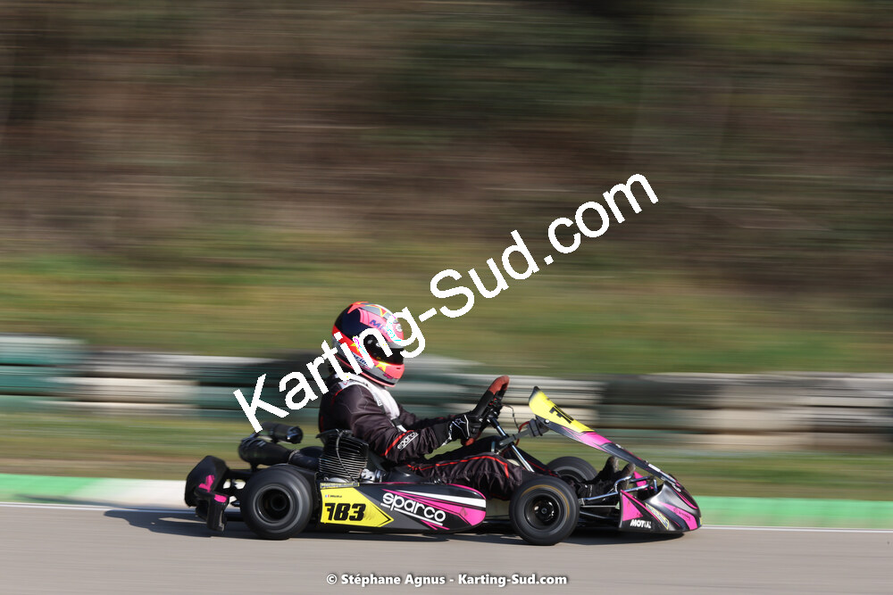 04 & 05/03/2023 : 1ère manche du Championnat du Sud à Alès (photos Stéphane Agnus) 2023 — karting