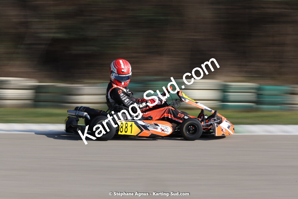 04 & 05/03/2023 : 1ère manche du Championnat du Sud à Alès (photos Stéphane Agnus) 2023 — karting