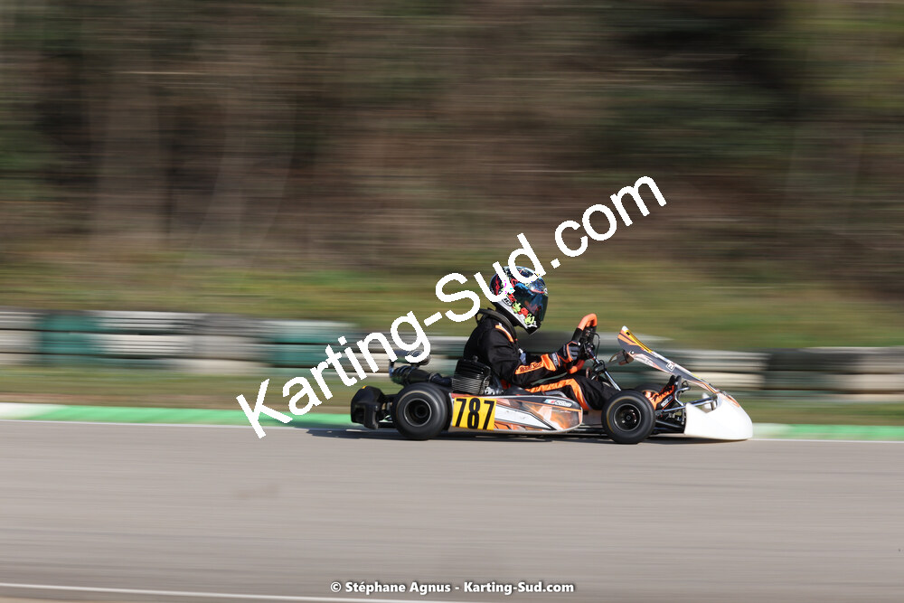 04 & 05/03/2023 : 1ère manche du Championnat du Sud à Alès (photos Stéphane Agnus) 2023 — karting