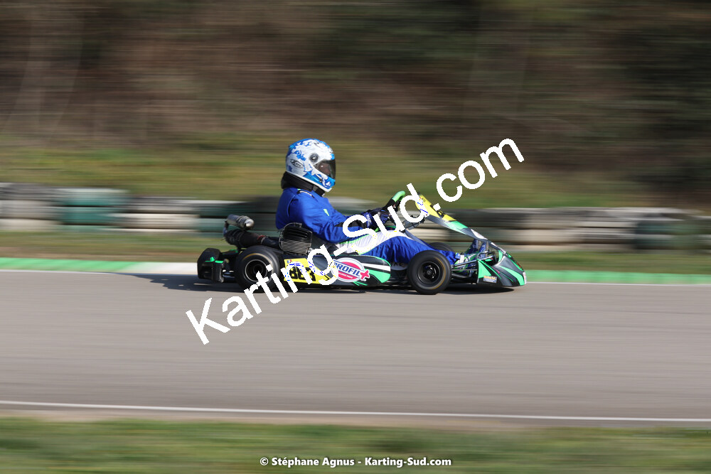 04 & 05/03/2023 : 1ère manche du Championnat du Sud à Alès (photos Stéphane Agnus) 2023 — karting