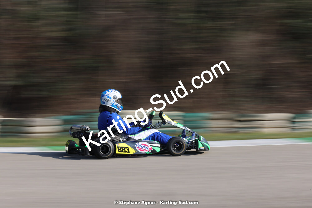 04 & 05/03/2023 : 1ère manche du Championnat du Sud à Alès (photos Stéphane Agnus) 2023 — karting