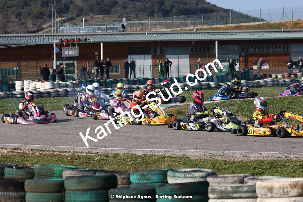 04 & 05/03/2023 : 1ère manche du Championnat du Sud à Alès (photos Stéphane Agnus) 2023 — karting
