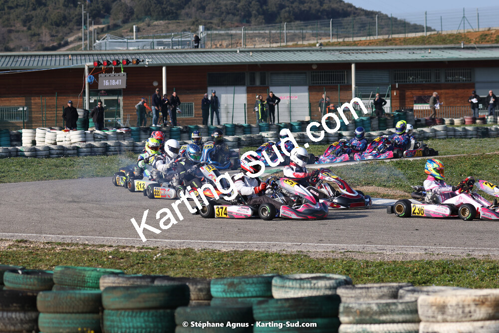 04 & 05/03/2023 : 1ère manche du Championnat du Sud à Alès (photos Stéphane Agnus) 2023 — karting