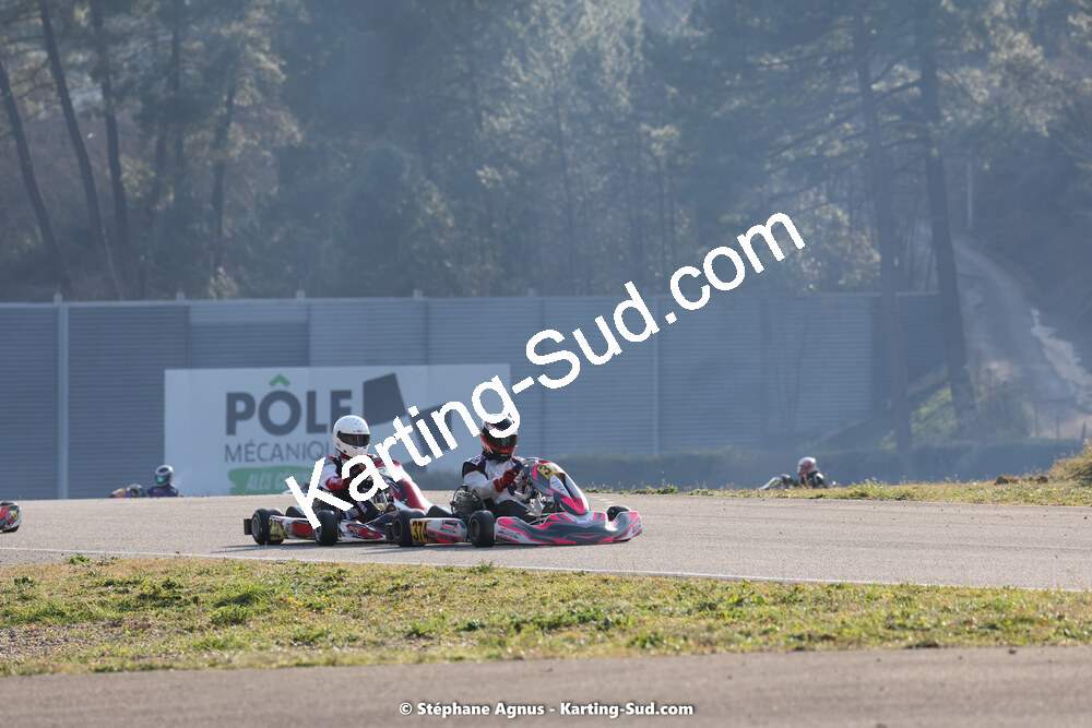 04 & 05/03/2023 : 1ère manche du Championnat du Sud à Alès (photos Stéphane Agnus) 2023 — karting