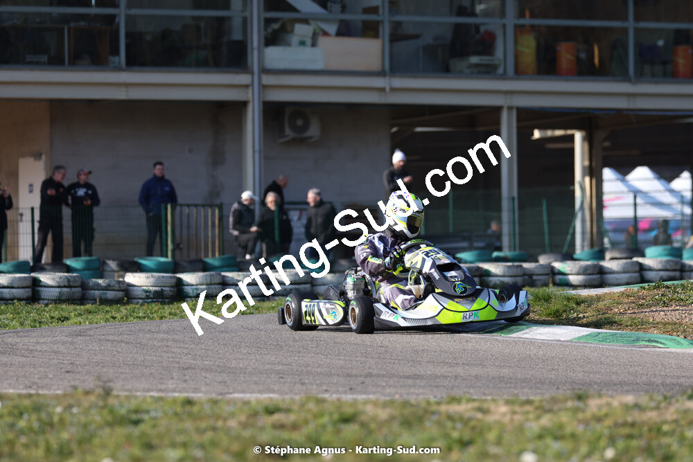 Steven SERVANT — 04 & 05/03/2023 : 1ère manche du Championnat du Sud à Alès (photos Stéphane Agnus) 2023 — karting