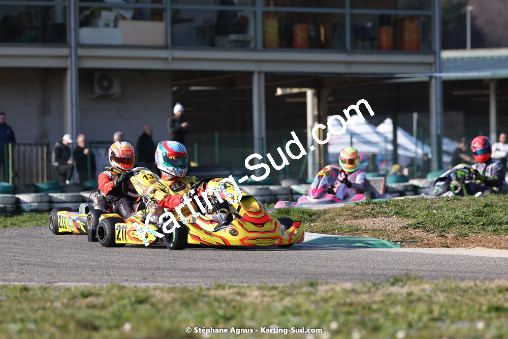 04 & 05/03/2023 : 1ère manche du Championnat du Sud à Alès (photos Stéphane Agnus) 2023 — karting