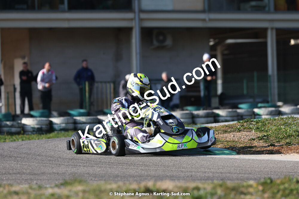 Steven SERVANT — 04 & 05/03/2023 : 1ère manche du Championnat du Sud à Alès (photos Stéphane Agnus) 2023 — karting