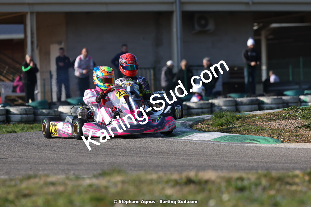Alan LANFRAY — 04 & 05/03/2023 : 1ère manche du Championnat du Sud à Alès (photos Stéphane Agnus) 2023 — karting