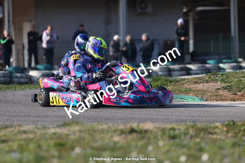 Alexis LECHIEN — 04 & 05/03/2023 : 1ère manche du Championnat du Sud à Alès (photos Stéphane Agnus) 2023 — karting