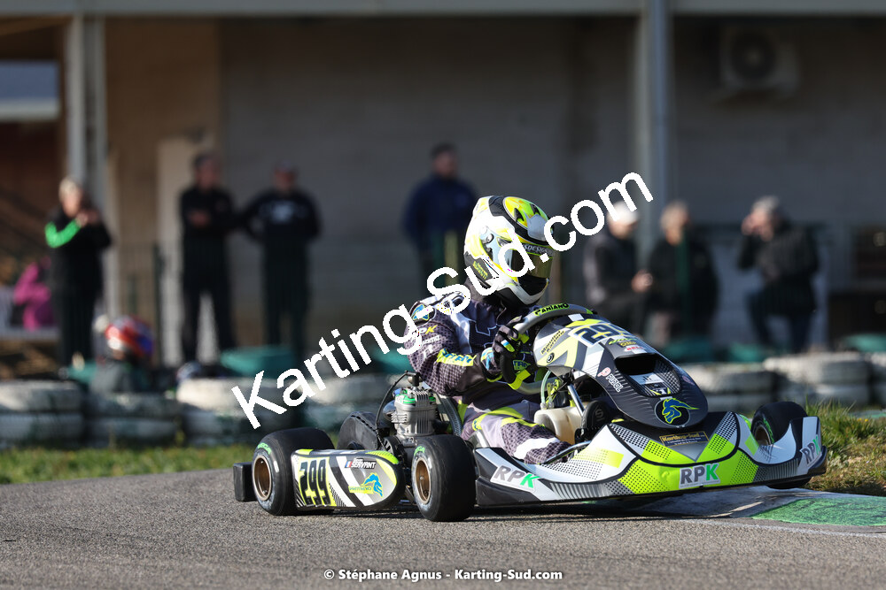 Steven SERVANT — 04 & 05/03/2023 : 1ère manche du Championnat du Sud à Alès (photos Stéphane Agnus) 2023 — karting