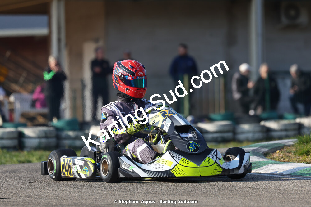 04 & 05/03/2023 : 1ère manche du Championnat du Sud à Alès (photos Stéphane Agnus) 2023 — karting