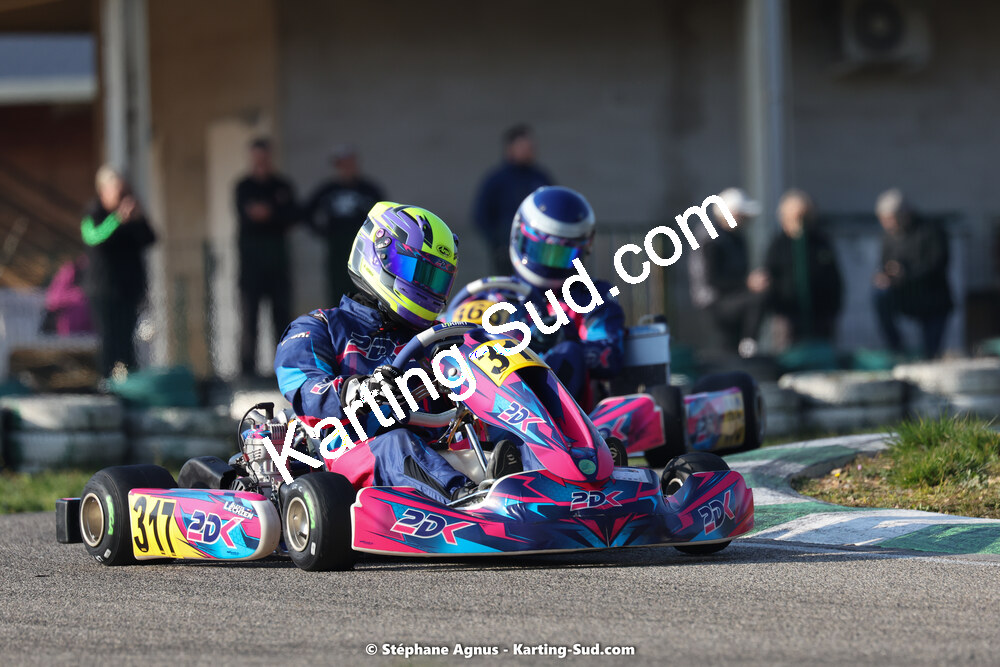 Alexis LECHIEN — 04 & 05/03/2023 : 1ère manche du Championnat du Sud à Alès (photos Stéphane Agnus) 2023 — karting
