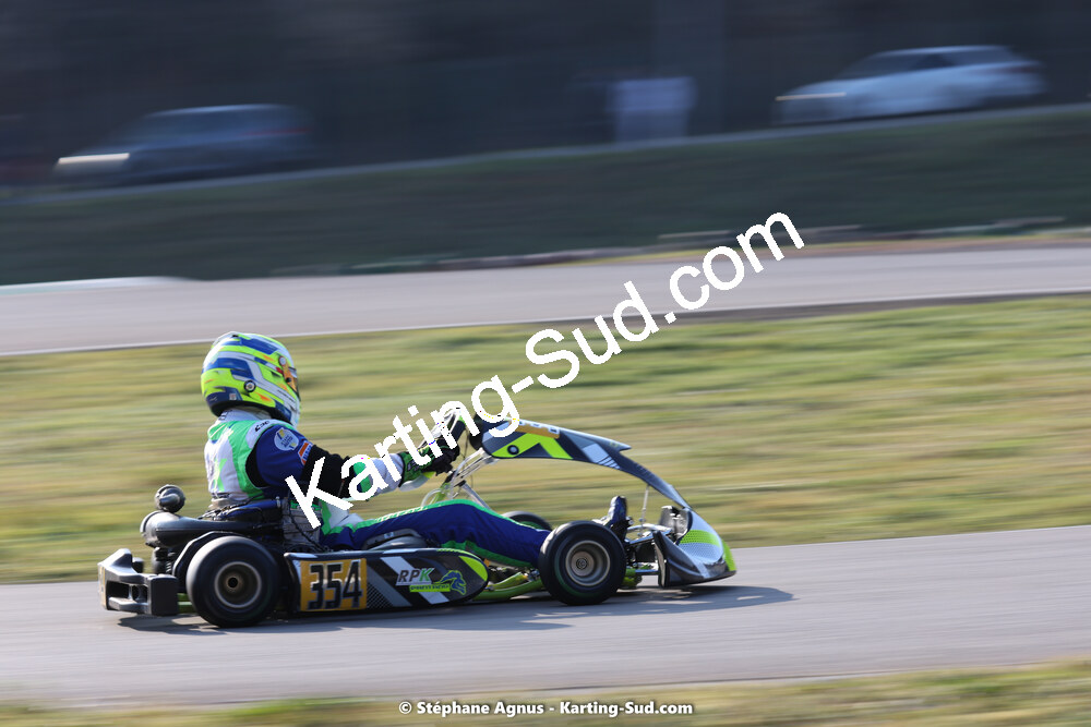 04 & 05/03/2023 : 1ère manche du Championnat du Sud à Alès (photos Stéphane Agnus) 2023 — karting