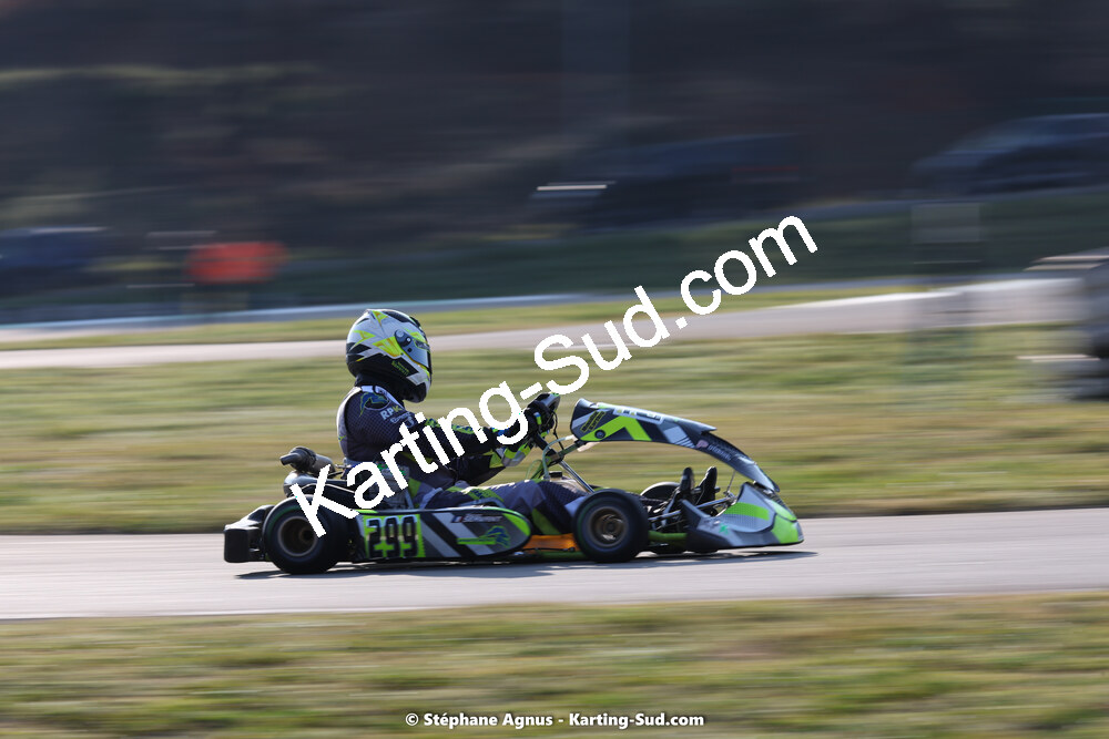 Steven SERVANT — 04 & 05/03/2023 : 1ère manche du Championnat du Sud à Alès (photos Stéphane Agnus) 2023 — karting