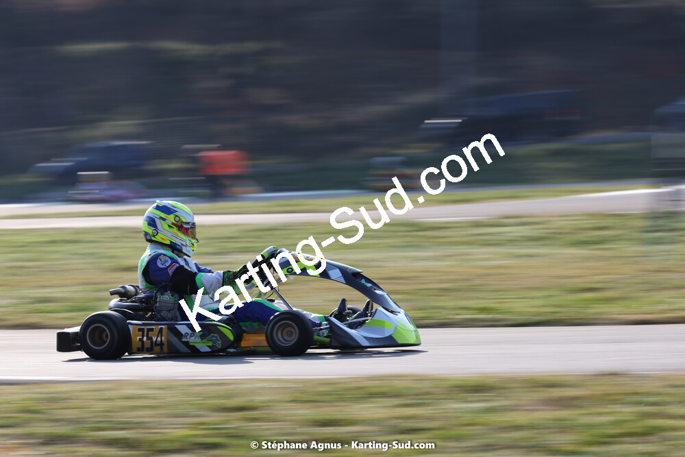 Patrick BRIVE — 04 & 05/03/2023 : 1ère manche du Championnat du Sud à Alès (photos Stéphane Agnus) 2023 — karting