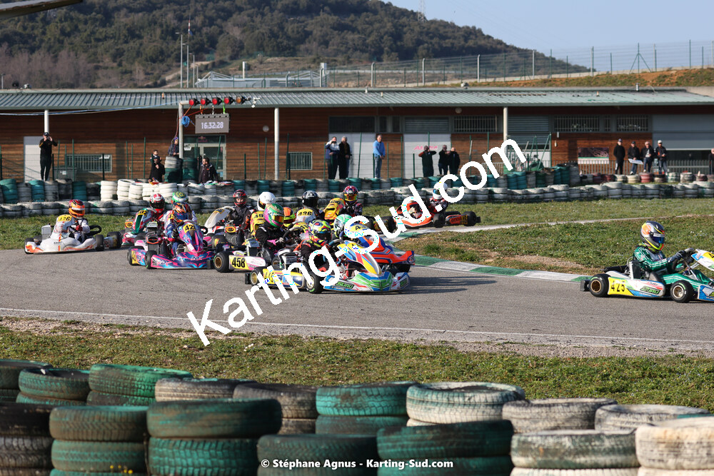 04 & 05/03/2023 : 1ère manche du Championnat du Sud à Alès (photos Stéphane Agnus) 2023 — karting