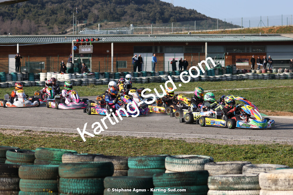 04 & 05/03/2023 : 1ère manche du Championnat du Sud à Alès (photos Stéphane Agnus) 2023 — karting