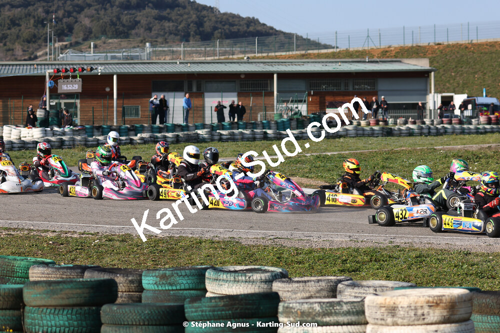 04 & 05/03/2023 : 1ère manche du Championnat du Sud à Alès (photos Stéphane Agnus) 2023 — karting