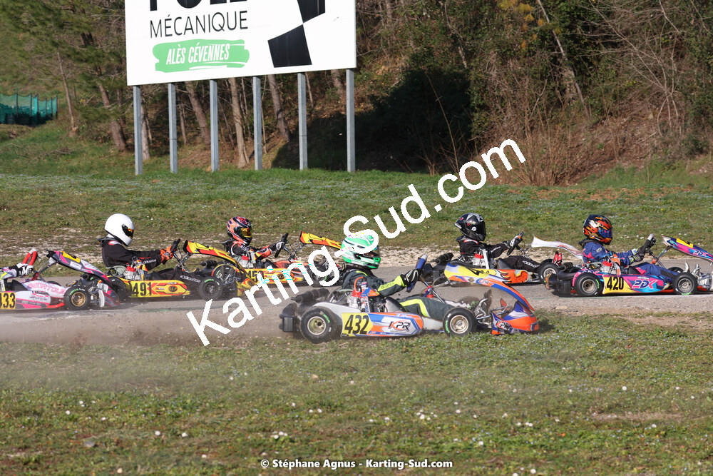 04 & 05/03/2023 : 1ère manche du Championnat du Sud à Alès (photos Stéphane Agnus) 2023 — karting